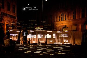 starsky : projektions guerilla tour wien 2018