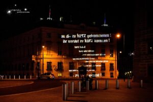 starsky : projektions guerilla tour wien 2018