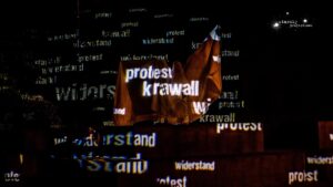 starsky : projektions guerilla tour wien 2018
