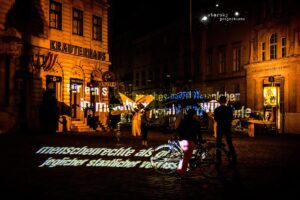 starsky : projektions guerilla tour wien 2018